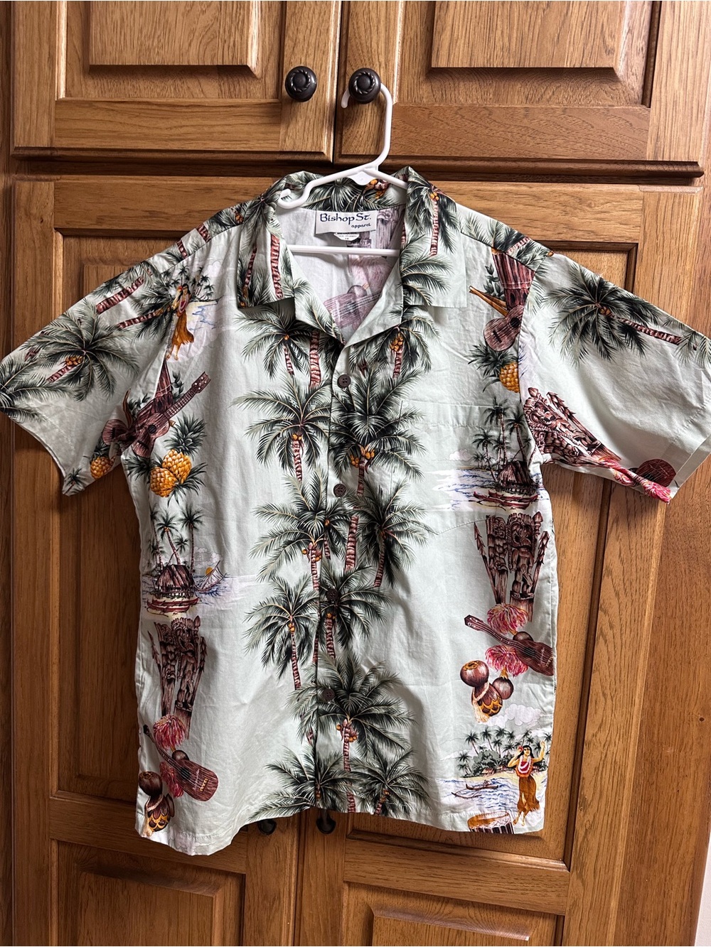 Boy’s Tropical Bishop St Apparel Button-down Shirt